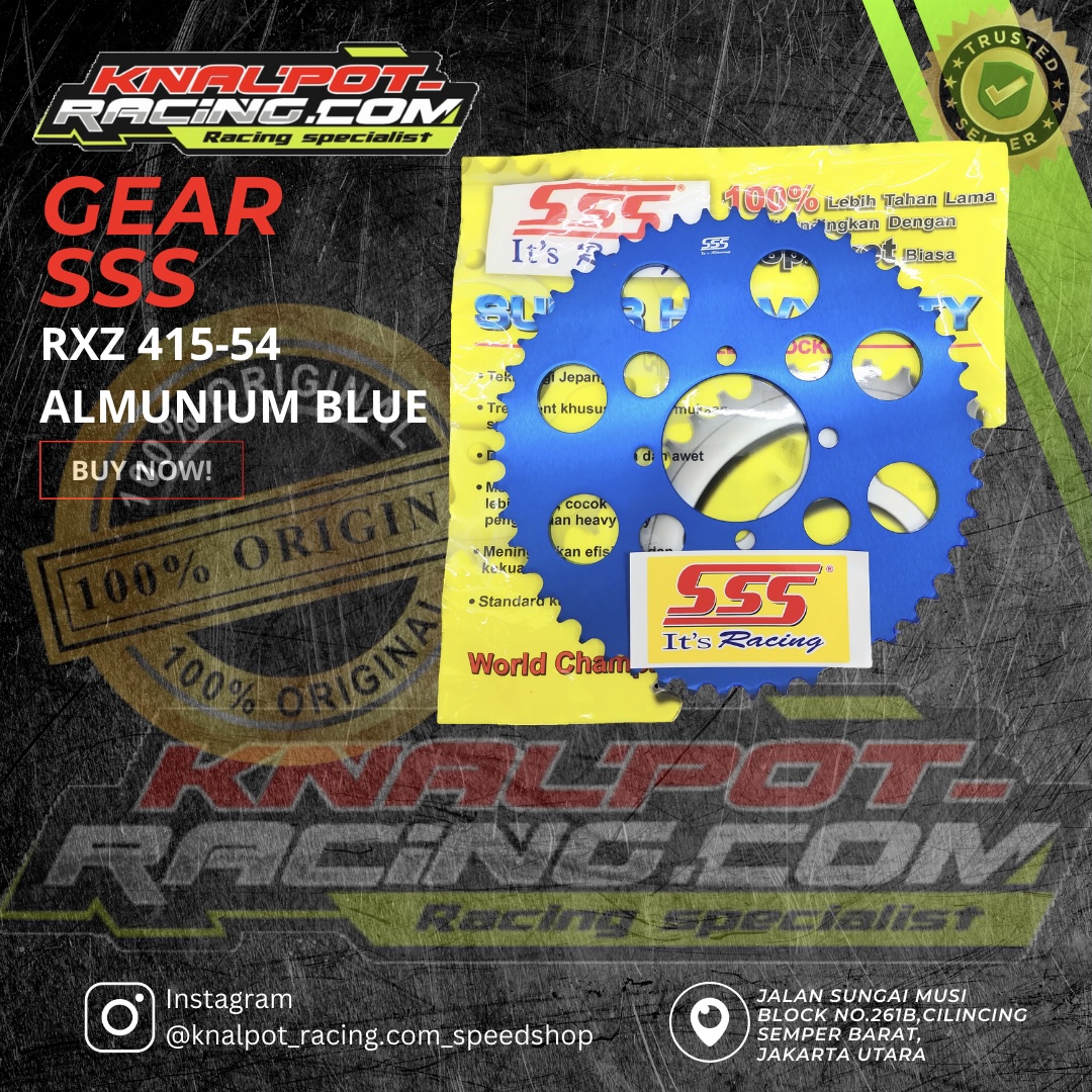 GEAR SSS RXZ 415-54 ALMUNIUM BLUE